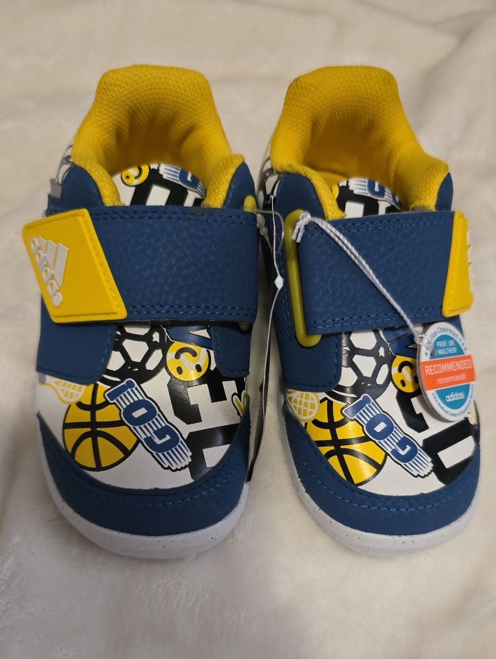 Toddlers Blue Adidas Sneakers
